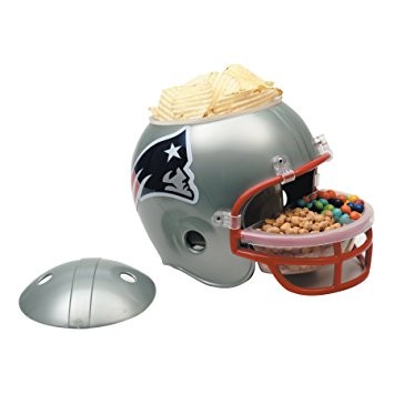 New England Patriots - Snack Helm - grau