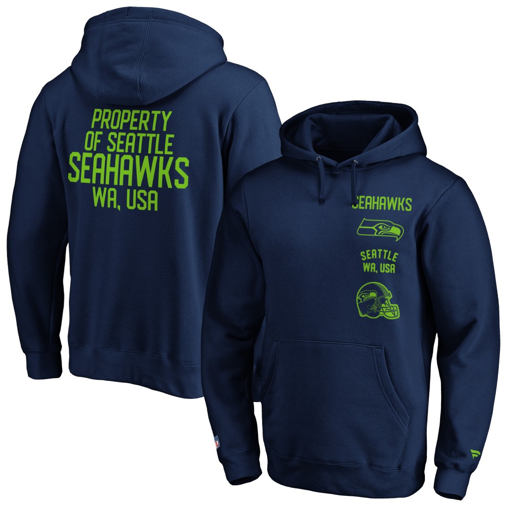 Seattle Seahawks Property Of Graphic Hoodie