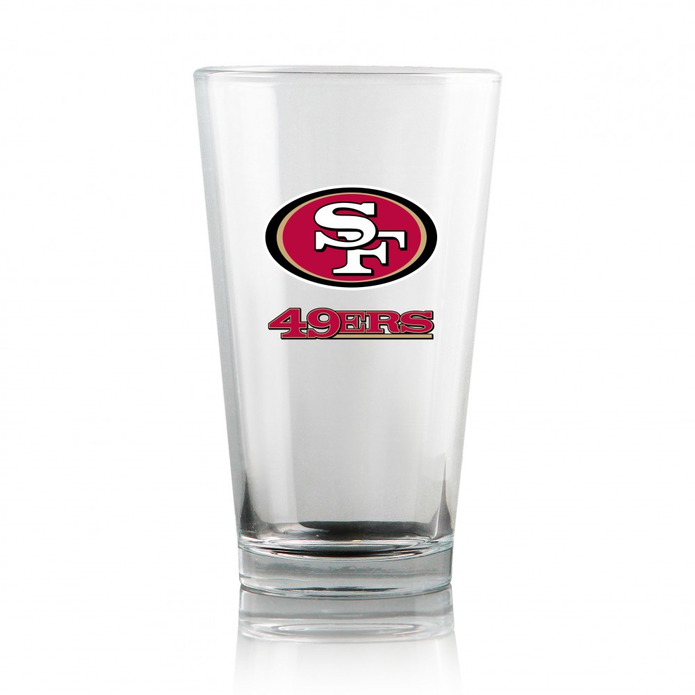 San Francisco 49ers Pint Gläser Set (2 Stk.) 475ml
