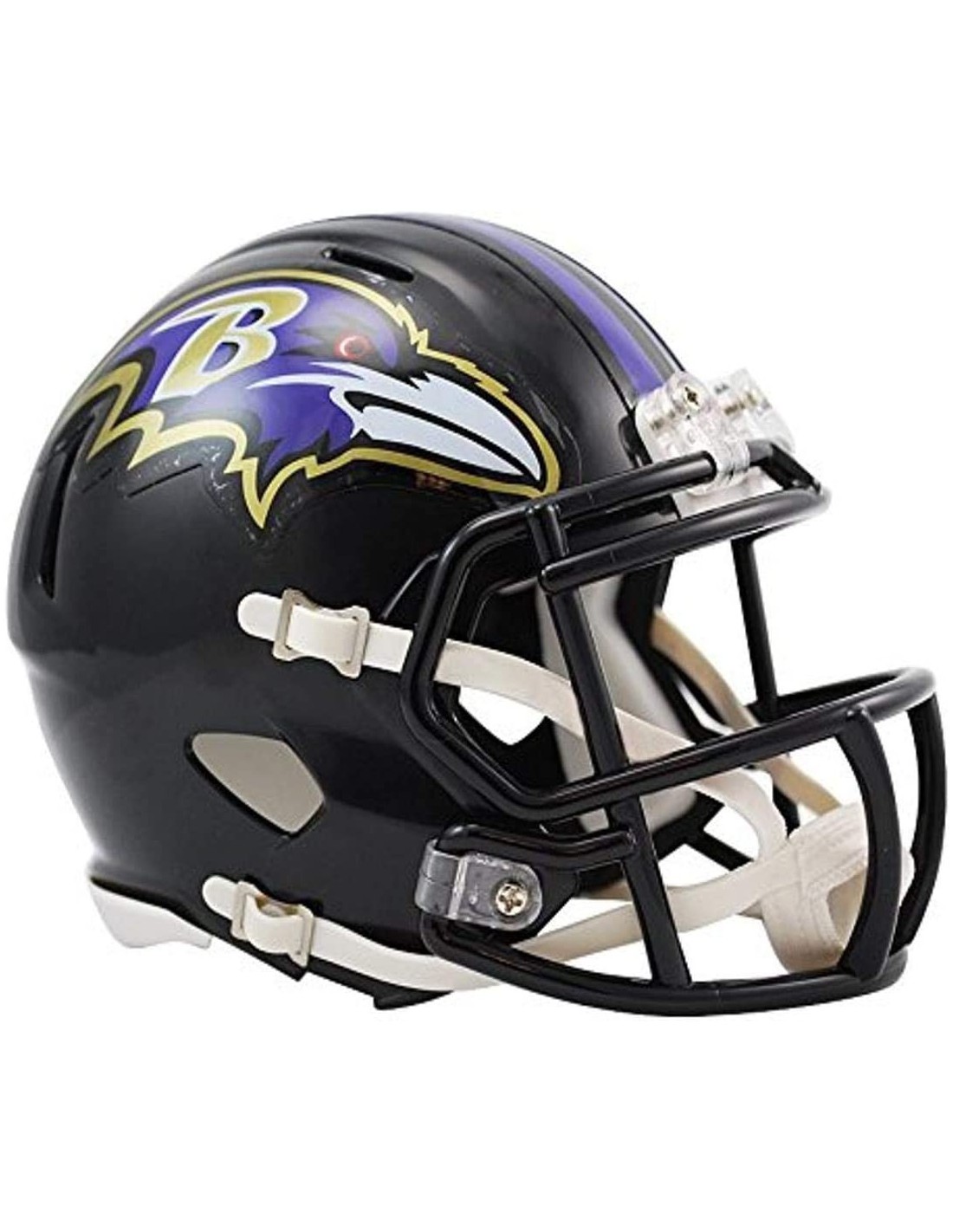 Baltimore Ravens Mini Helm SPEED - schwarz 