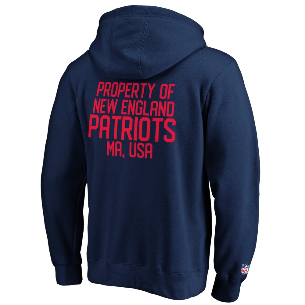 New England Patriots Property Of Graphic Hoodie