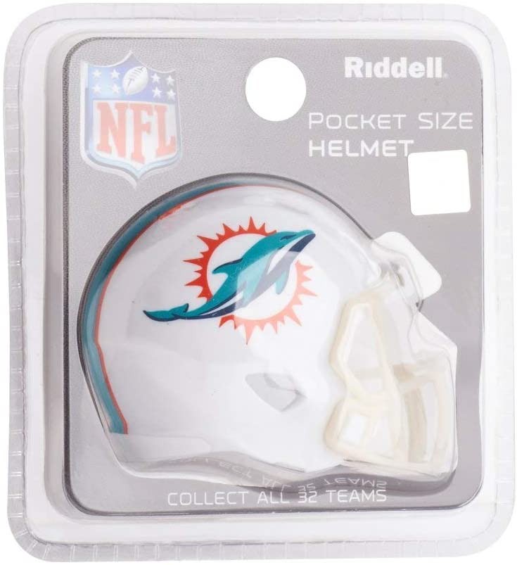 Miami Dolphins Pocket Size Single Helm