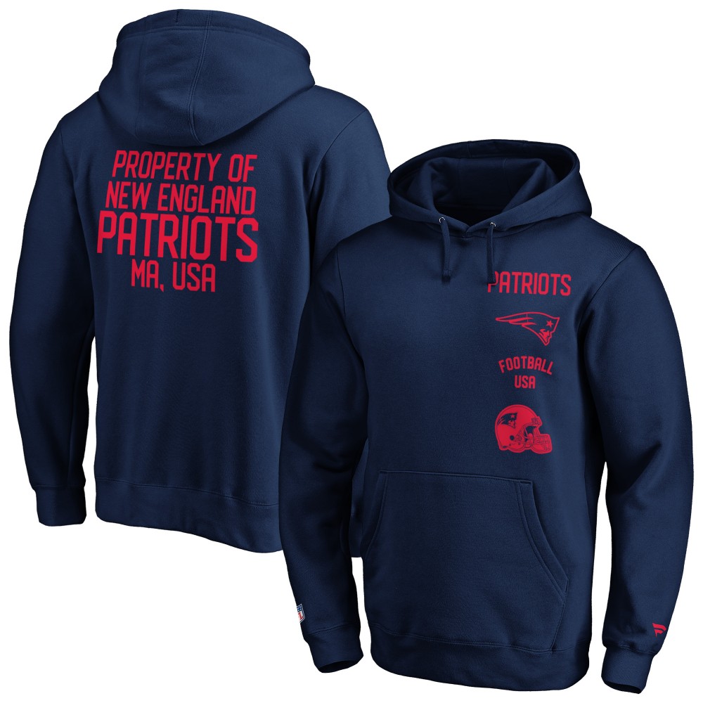 New England Patriots Property Of Graphic Hoodie