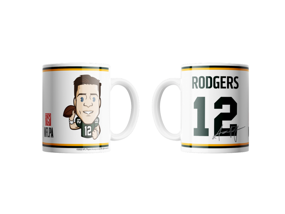 Aaron Rodgers Emoji Jumbo-Tasse 440 ml