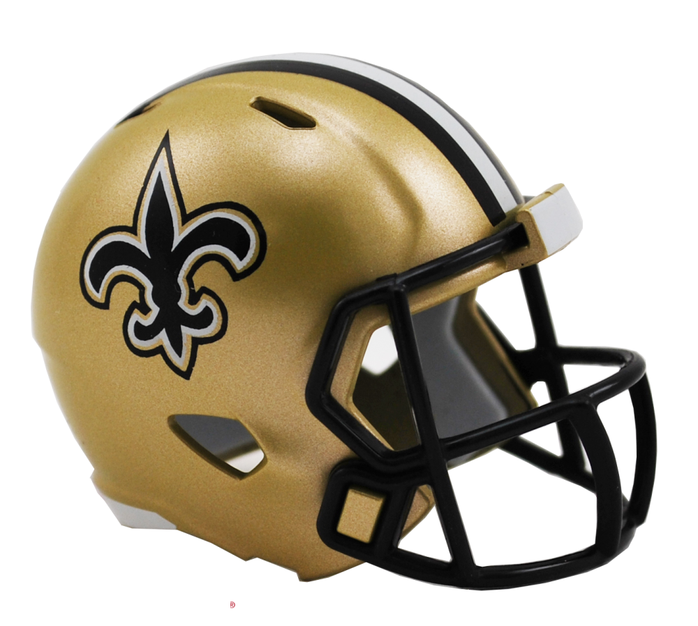 New Orleans Saints - Pocket Size Helm - gold