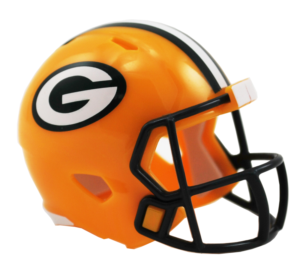 Green Bay Packers - Pocket Size Helm - gelb