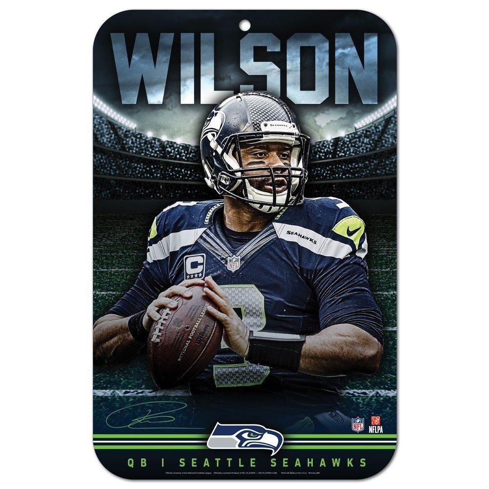 Russell Wilson NFL Spielerschild
